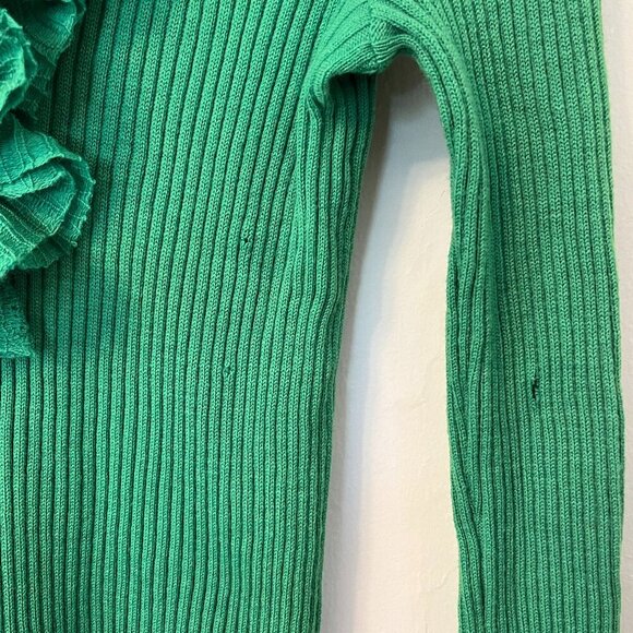 Neiman Marcus Trophy Room Ruffle Sweater - Size S/M - VINTAGE & RARE - Picture 3 of 7